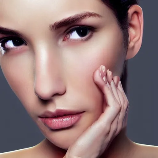 Image similar to realistic portrait, photorealistic., smooth skin.