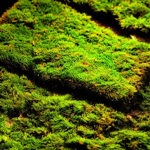 Prompt: moss, 4 k, high definition, realistic, cinematic, centered