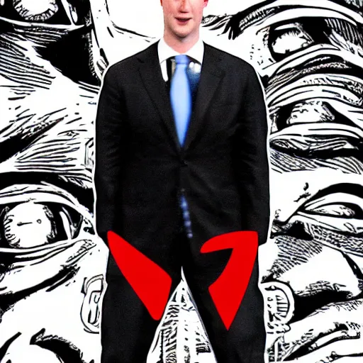 Prompt: Cyborg Mark Zuckerberg