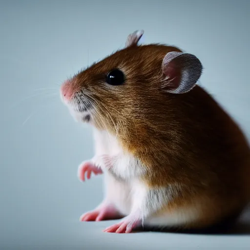 Prompt: photo of a hamster, dimly lit cinema corridor, various poses, unedited, soft light, sharp focus, 8 k