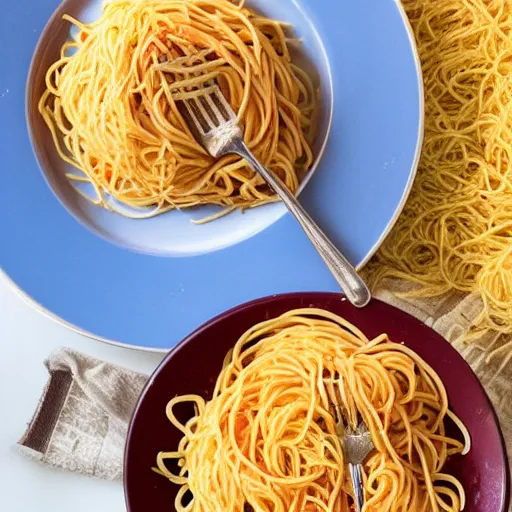 Image similar to an house spaghetti made of spaghetti