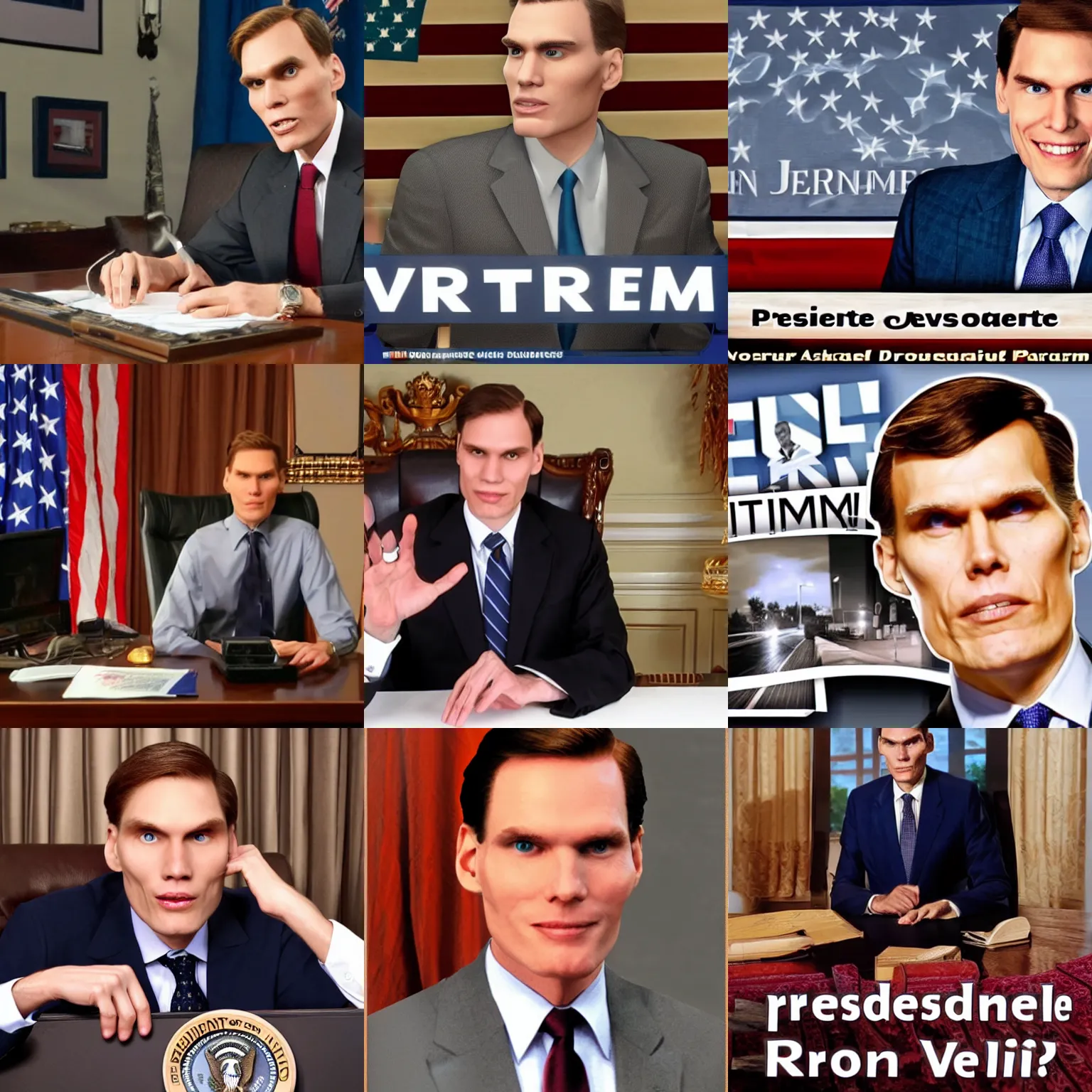 Prompt: president jerma