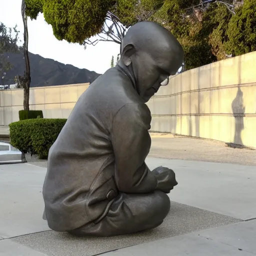 Image similar to Walter Yeo sculpture in LA, super ugly omg