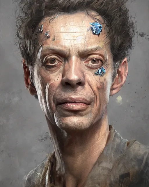 Prompt: portrait of don knotts, half man half limpet, fantasy character portrait, ultra realistic, concept art, intricate details, highly detailed by greg rutkowski, gaston bussiere, craig mullins, simon bisley