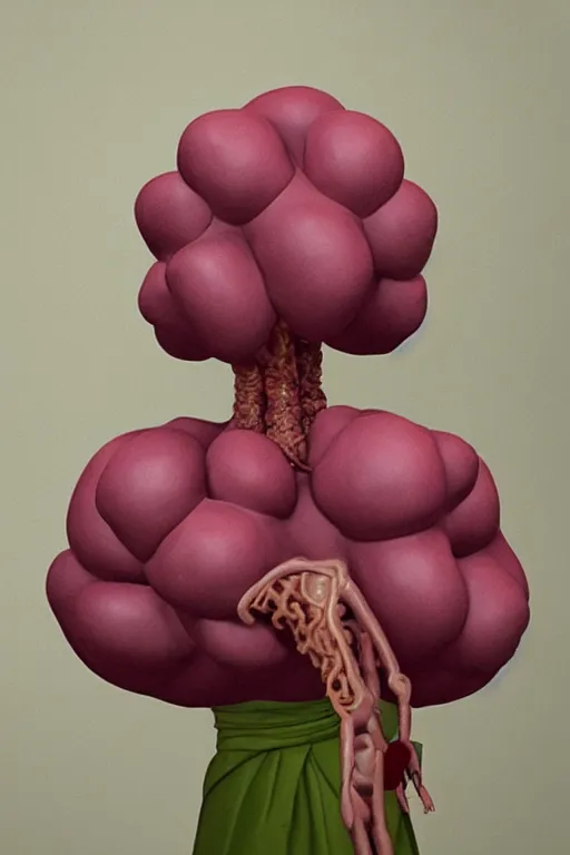 Image similar to plumbus, human