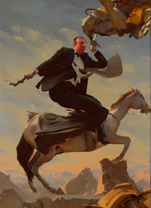 Image similar to portrait of saul goodman, painting by sargent and leyendecker, fantasy, medium shot, asymmetrical, intricate, elegant, matte painting, illustration, hearthstone, by rhads, by greg rutkowski, by greg tocchini, by james gilleard, by joe fenton