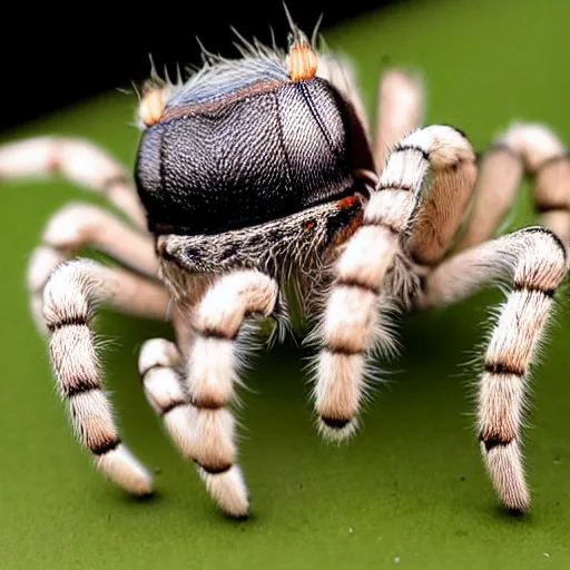 Image similar to cute and cuddly spider