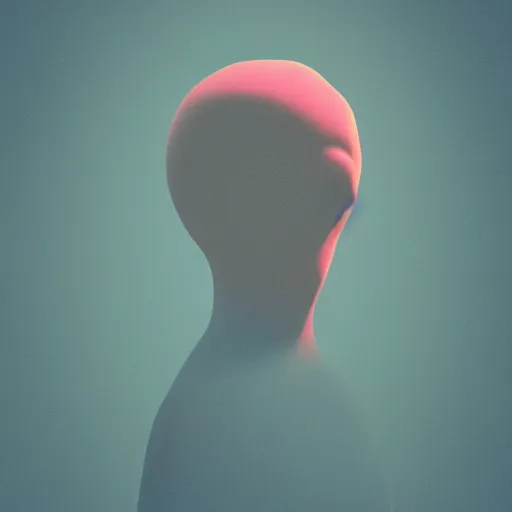 Prompt: pareidolia by Beeple