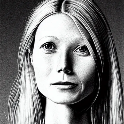 Prompt: “ gwyneth paltrow retro minimalist portrait by jean giraud, moebius, sharp, smooth face, comic, retro, 8 k ”