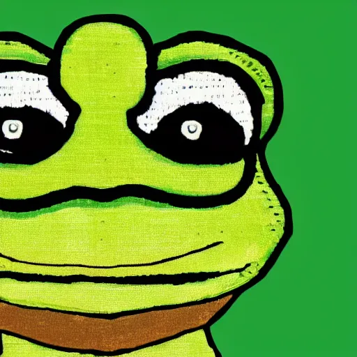 Prompt: Pepe the frog