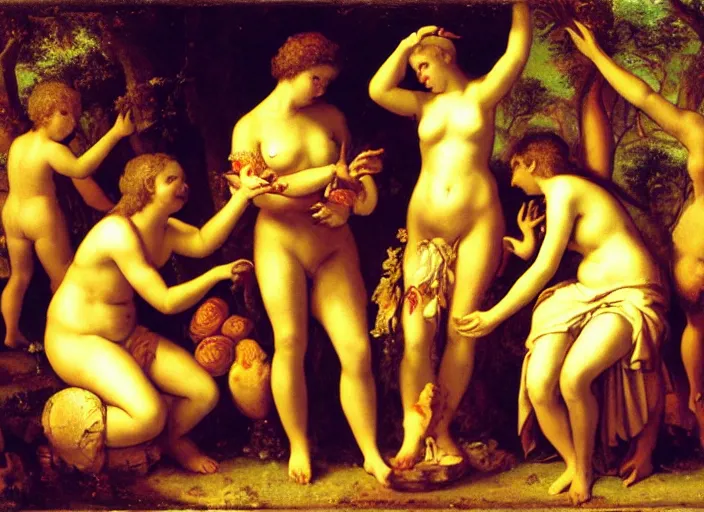 Prompt: Bacchanalia