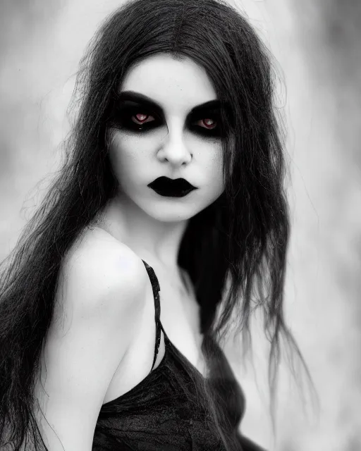 Image similar to pale goth beauty, cinematic lighting, various refining methods, micro macro autofocus, ultra definition, award winning photo