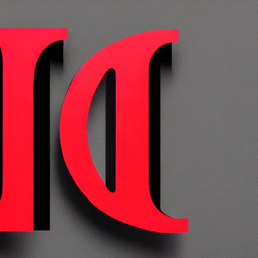 Image similar to the letter a in a brutal typeface