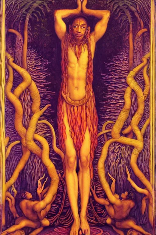 Image similar to The Ayahuasca Spirit, by Carl Evelyn De Morgan