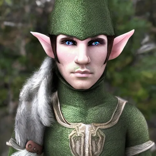 Prompt: male elf