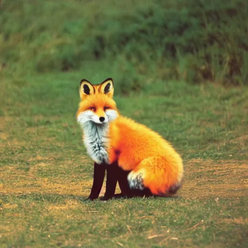 Image similar to 35mm photo of fox