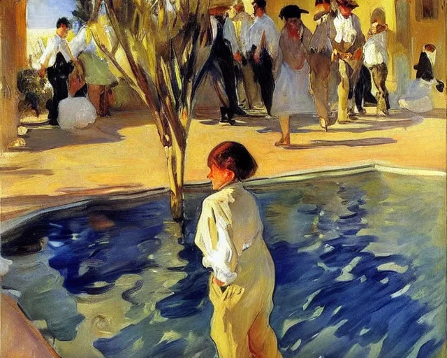 Image similar to joaquan sorolla