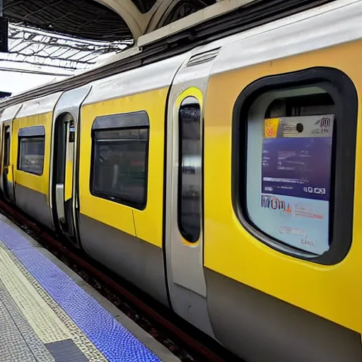 Image similar to Metro Trains Comeng at Southern Cross Station