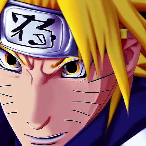 Naruto, detailed face, close up