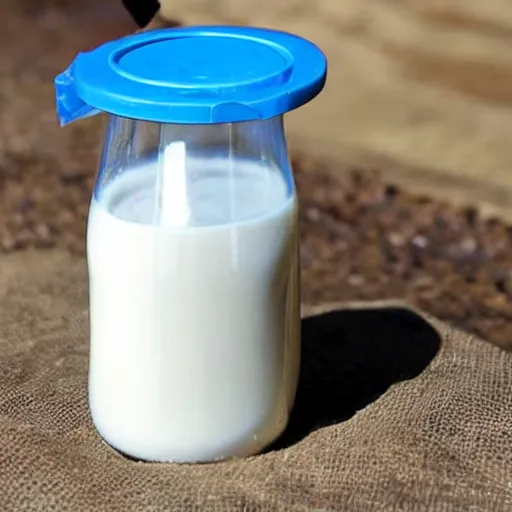 Image similar to milk inside a bag of milk inside a bag of milk