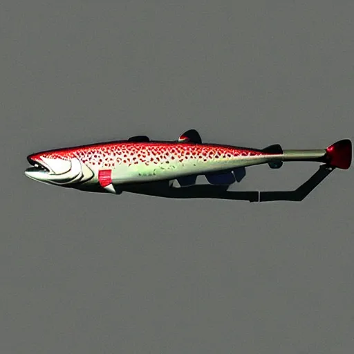 Image similar to Trout with rotor blades