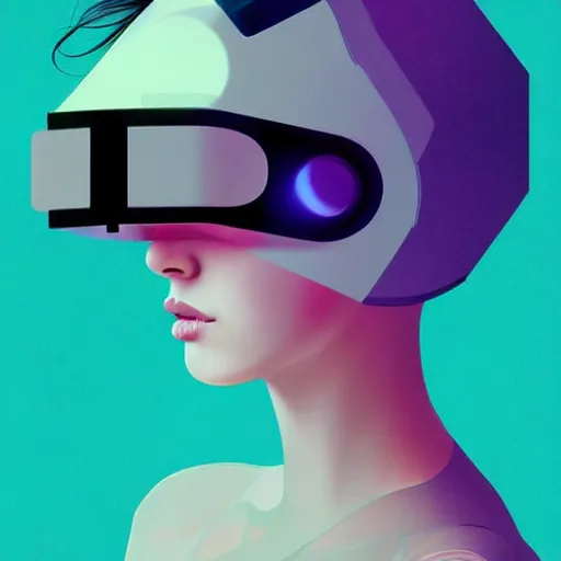 Prompt: portrait beautiful sci - fi girl, cassette futurism helmet mask, blade runner 2 0 4 9, futuristic metropolis, digital art, pop art by hsiao - ron cheng