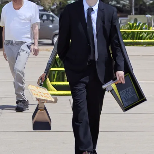Prompt: nathan fielder walking around hell with a clipboard painted by sandro botticelli