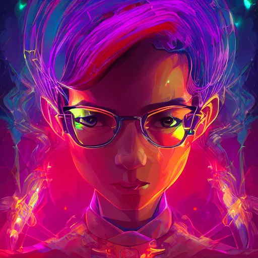 Image similar to magic skill danger sense inside matrix deepdream radiating a glowing aura stuff loot legends stylized digital illustration video game icon artstation lois van baarle, ilya kuvshinov, rossdraws,