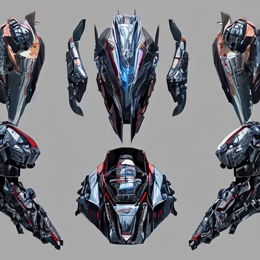 Prompt: very symmetrical!! cowl design concept asset art from video game, by miguel angel martinez monje, by vitaly bulgarov, by yoji shinkawa, by joss nizzi, by shoji kawamori, horizon zero dawn, konami, mecha, deviantart, artstation, marmoset toolbag render, unreal engine