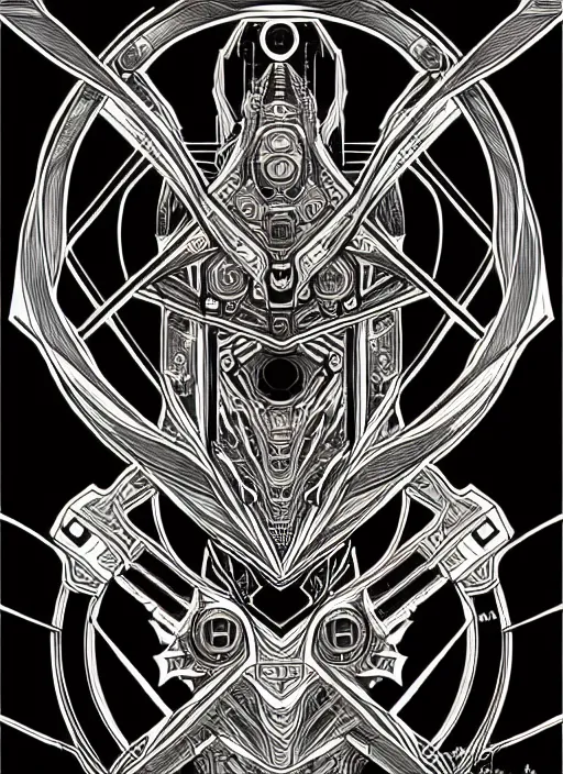 Image similar to symmetry concpet art, full shot, traditional ink, sketch, of deathshot, line sketch, intricate, elegant, highly detailed, monochrome, digital painting, artstation, concept art, sharp focus, illustration, art by borderlands 3 and peter polach