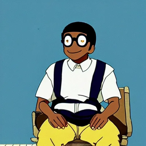 Image similar to urkel in a studio ghibli film