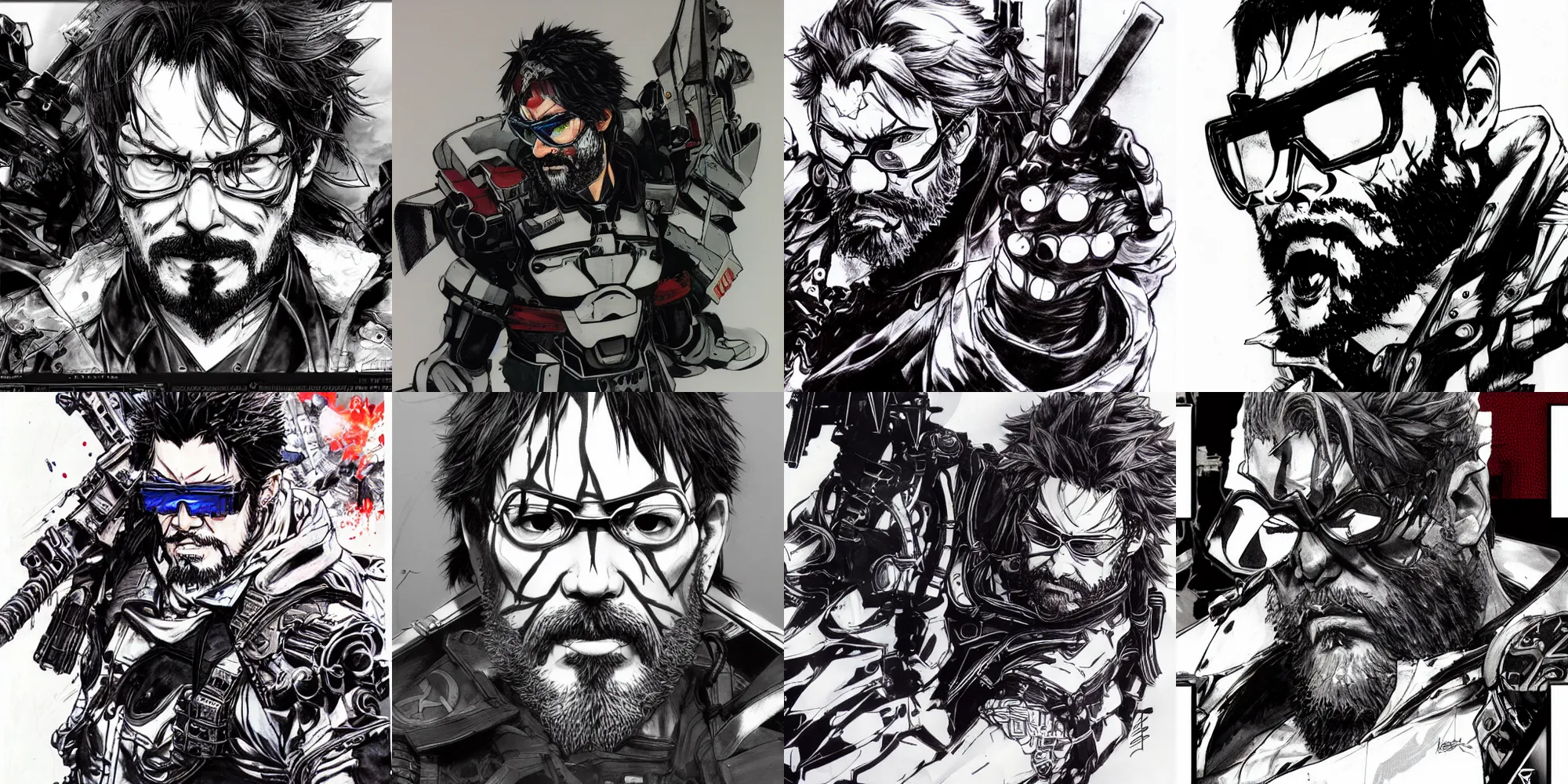 Prompt: cohhcarnage from twitch, drawn by yoji shinkawa, 8 k, highly detailed