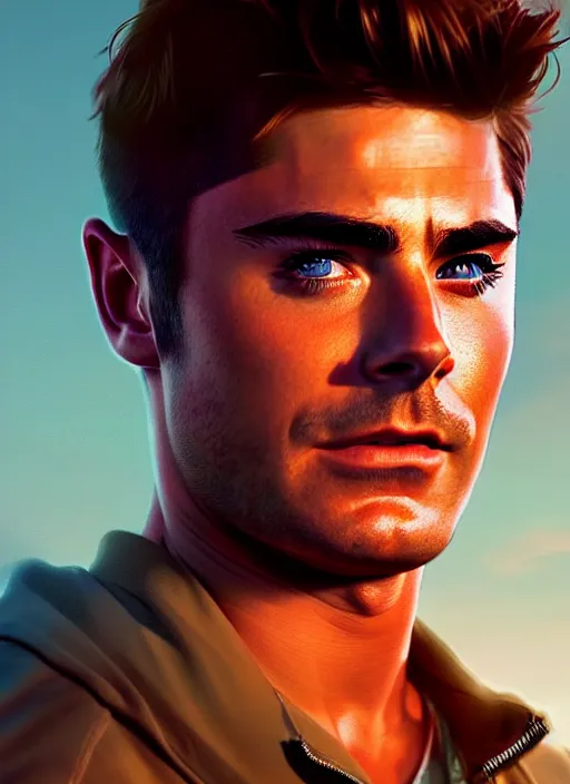 Prompt: portrait, Zac Efron , dramatic lighting, cinematic, establishing shot, extremely high detail, foto realistic, cinematic lighting, post processed, concept art, artstation, style by eddie mendoza, raphael lacoste, alex ross