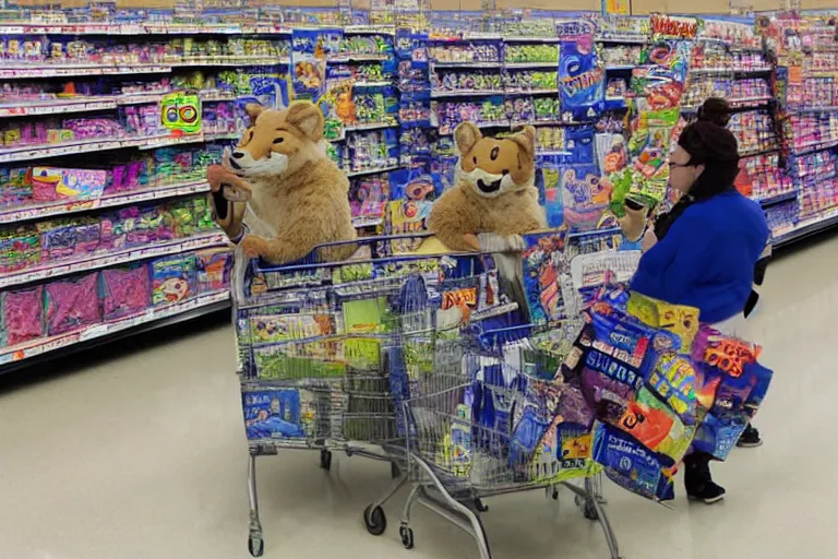 Image similar to photo of fursonas for sale at walmart