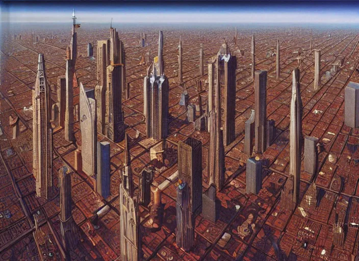 Image similar to the city & the city, peter elson