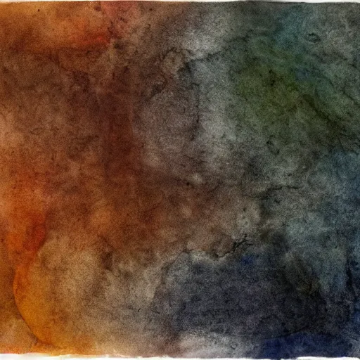 Prompt: an abstract composition in earth colours, made in wrinkled paper,