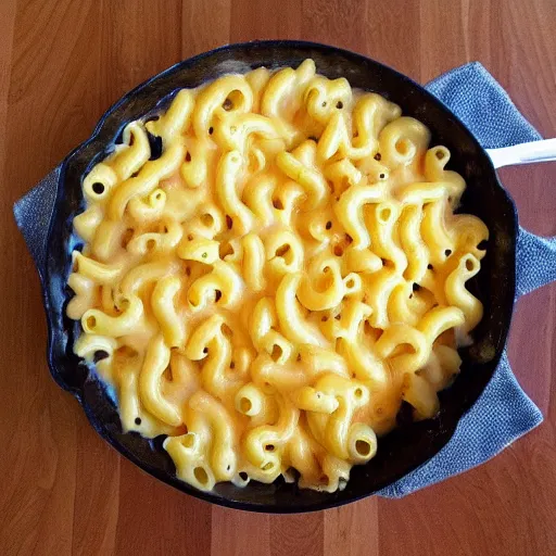 Image similar to “mom cooking Mac and cheese thicc cheese”