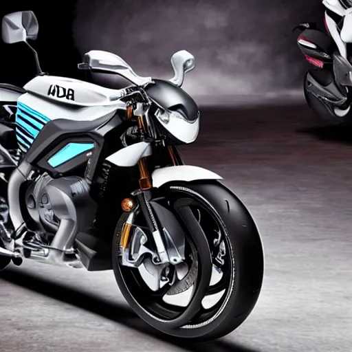 Image similar to worlds first turbo - charged motorcycle by honda