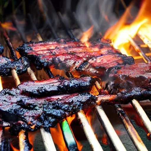 Image similar to coban the barbecue doing barbarian