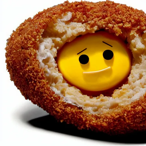 Prompt: emoji of a scotch egg