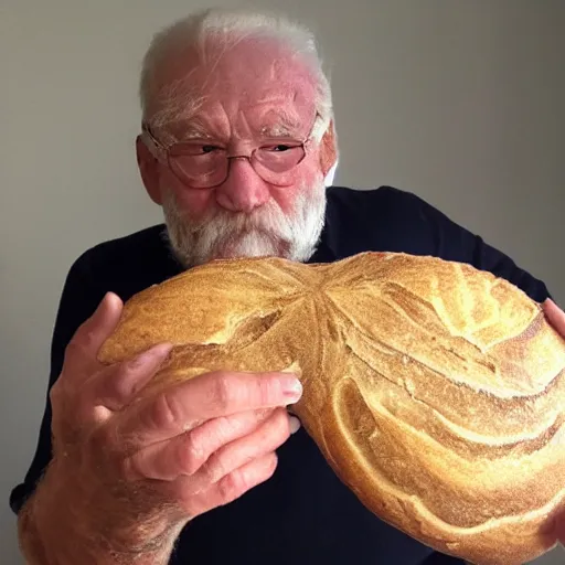 Prompt: sourdough grandpa