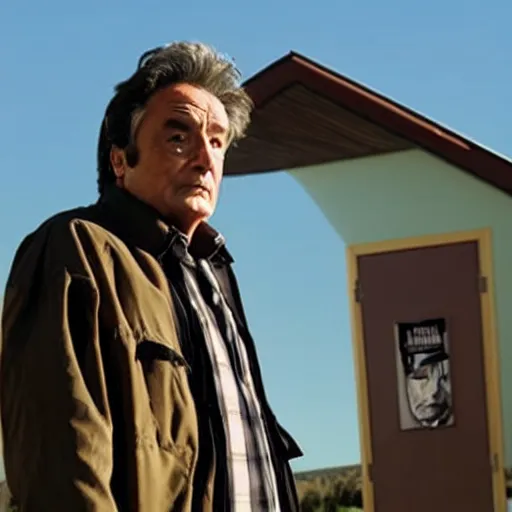 Image similar to still image of columbo in breaking bad