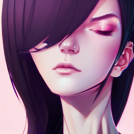 Prompt: full close up neck shot of a beautiful skinny surgeon woman in work dress, by saruei and guweiz and ilya kuvshinov, digital art, highly detailed, intricate, sharp focus, trending on artstation hq, deviantart, pinterest, unreal engine 5, 4 k uhd image