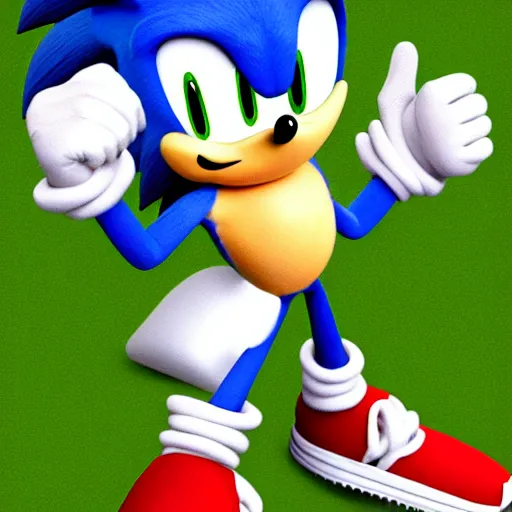 Image similar to my sonic oc