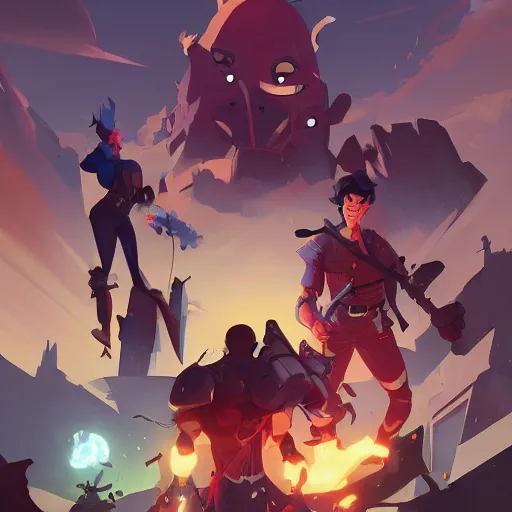 Image similar to hero world rockoa €™ s modern life, behance hd by jesper ejsing, by rhads, makoto shinkai and lois van baarle, ilya kuvshinov, rossdraws global illumination