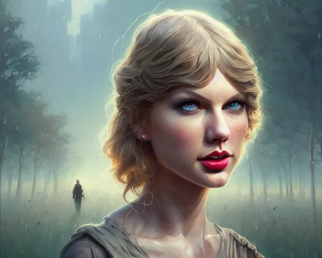 Prompt: highly detailed portrait of taylor swift, in the walking dead, stephen bliss, unreal engine, fantasy art by greg rutkowski, loish, rhads, ferdinand knab, makoto shinkai and lois van baarle, ilya kuvshinov, rossdraws, tom bagshaw, global illumination, radiant light, detailed and intricate environment