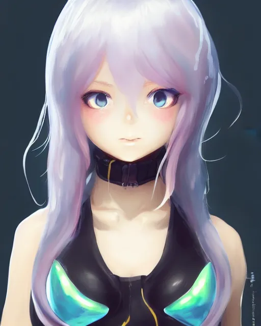 Prompt: character concept art of a an anime slime girl | | cute - fine - face, pretty face, realistic shaded perfect face, fine details by stanley artgerm lau, wlop, rossdraws, james jean, andrei riabovitchev, marc simonetti, and sakimichan, tranding on artstation