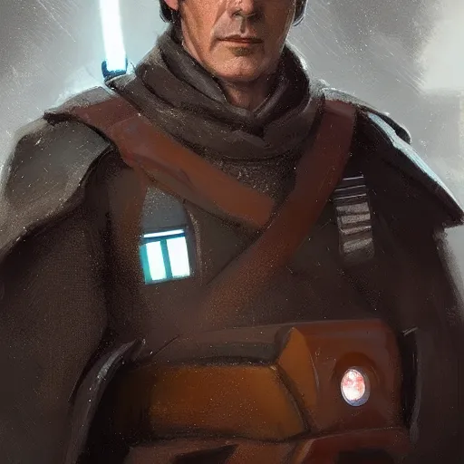 Image similar to portrait of a man by greg rutkowski, wedge antilles, star wars expanded universe, he is about 7 0 years old, wearing general ´ s uniform of the galactic alliance, digital painting, artstation, concept art, smooth, sharp foccus ilustration, artstation hq