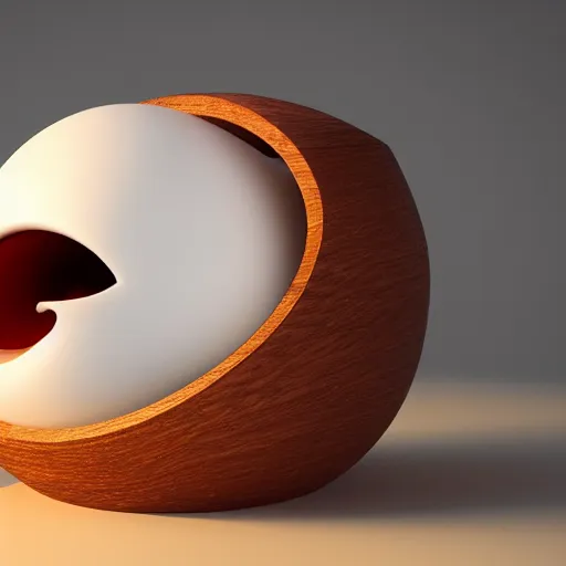 Image similar to A cute farty mozzarella sitting in a bowl, 3D octane render, raytracing