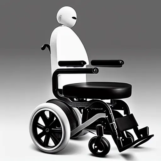 Image similar to jonathan ive dieter rams ergonomic wheelchair 🦽🦼 ( 2 0 2 1 )